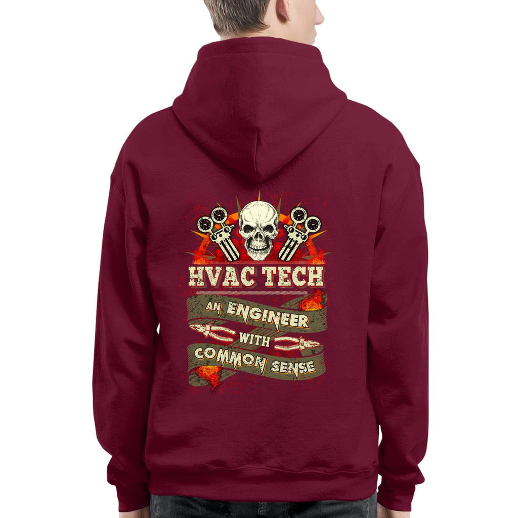 Awesome HVAC Tech an Engineer with common sense-T-shirt - grunx260804-0194