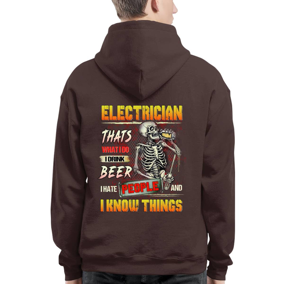 Awesome Electrician-T-shirt - grunx260804-0079