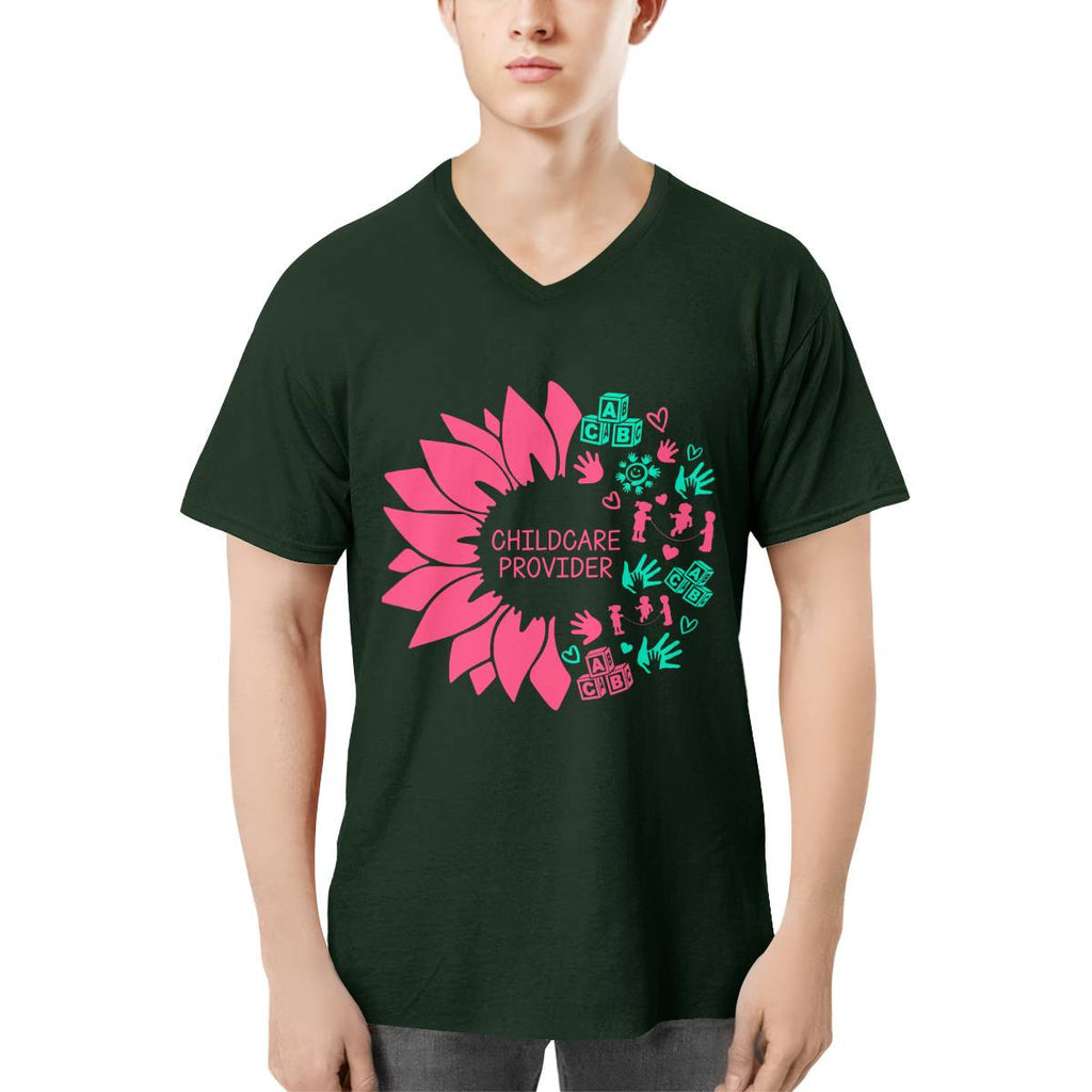 Awesome Childcare Provider-T-shirt-F210824SUFLOG9FCHPRZ4