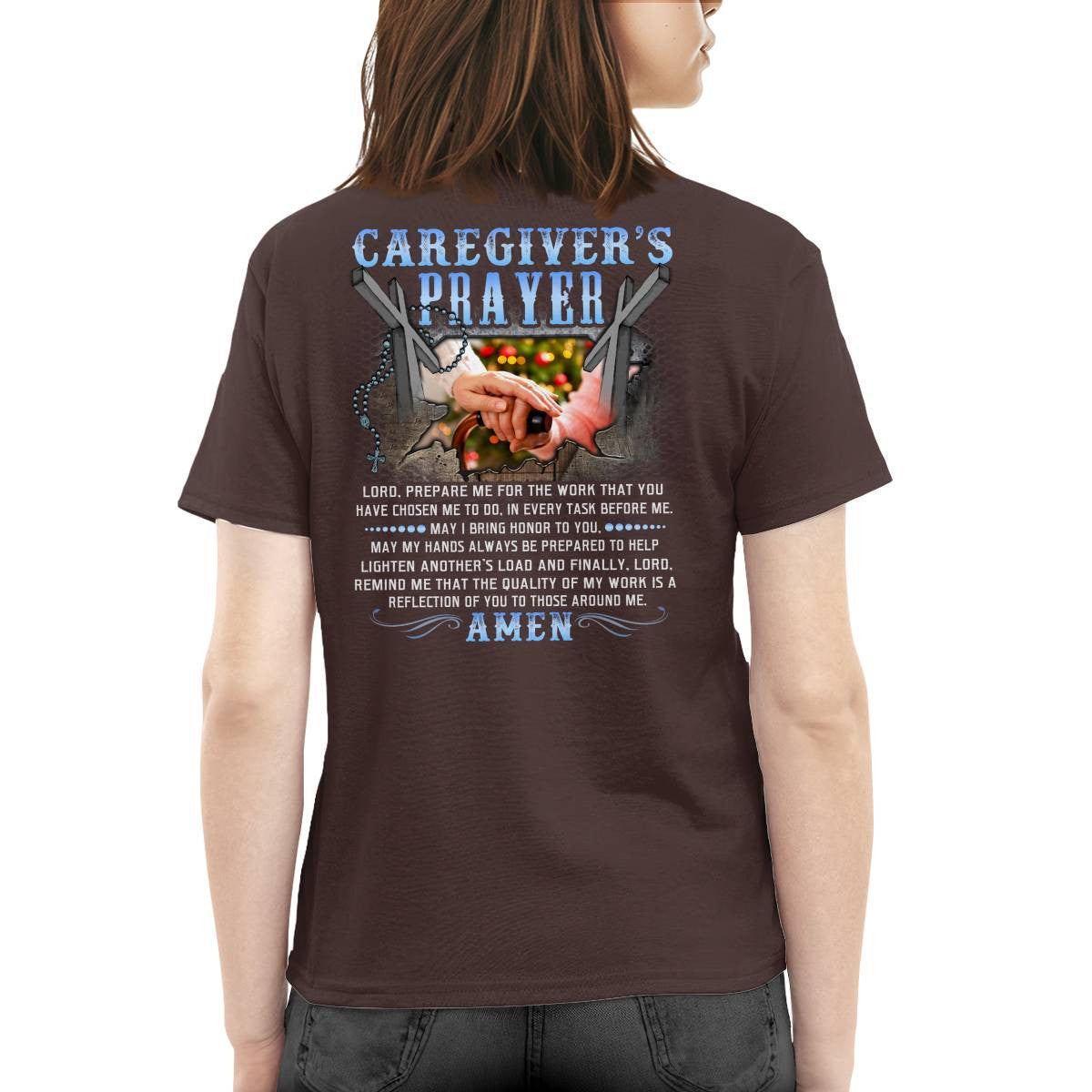 Awesome Caregiver's Prayer -Hoodie-#F111124EVTAS10BCAREZ4