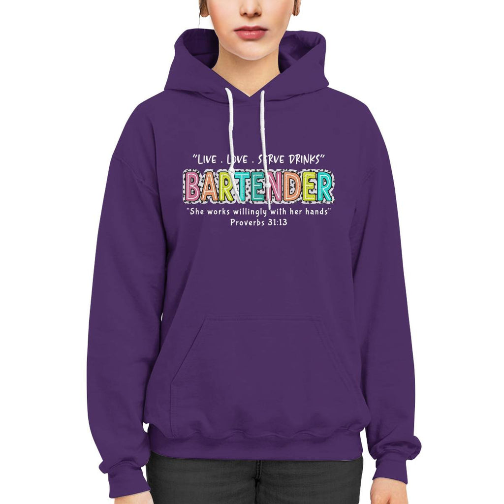 Awesome Bartender-Hoodie - grunx260804-0246