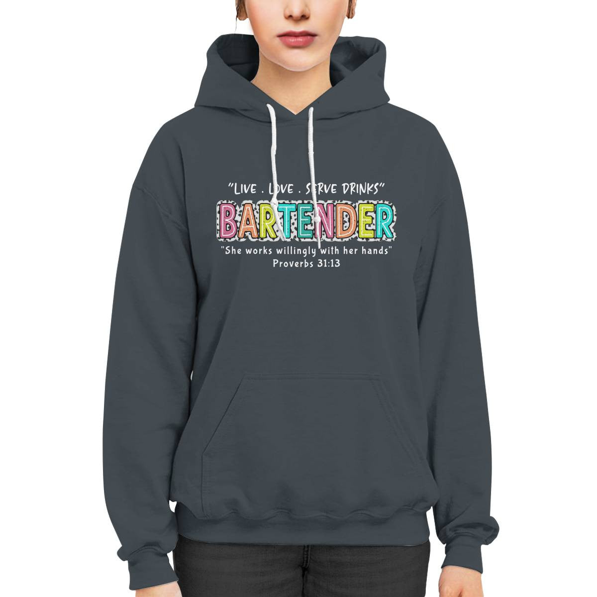 Awesome Bartender-Hoodie - grunx260804-0246