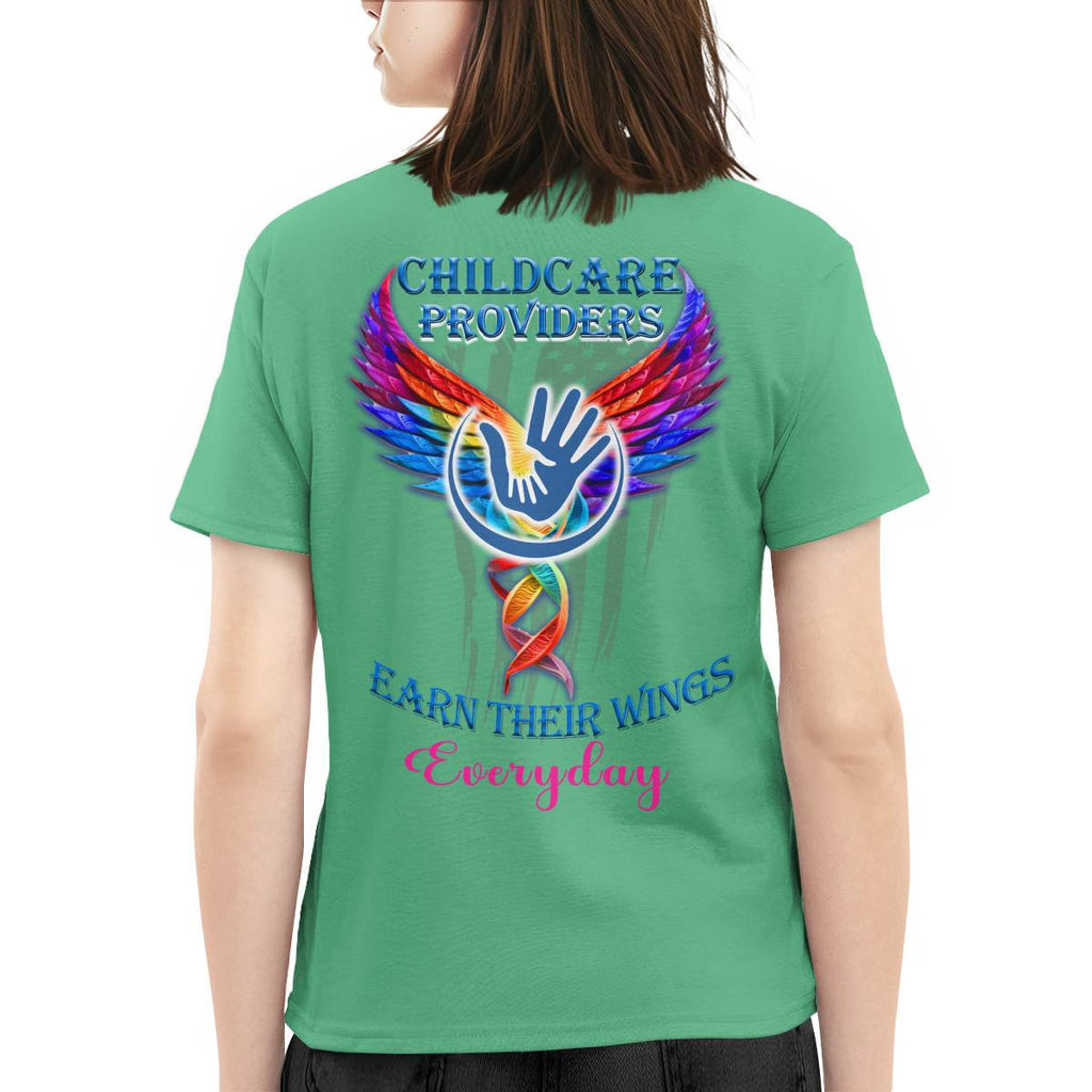 Awesome Childcare Provider -T-shirt-#F120924EARTH16BCHPRZ4