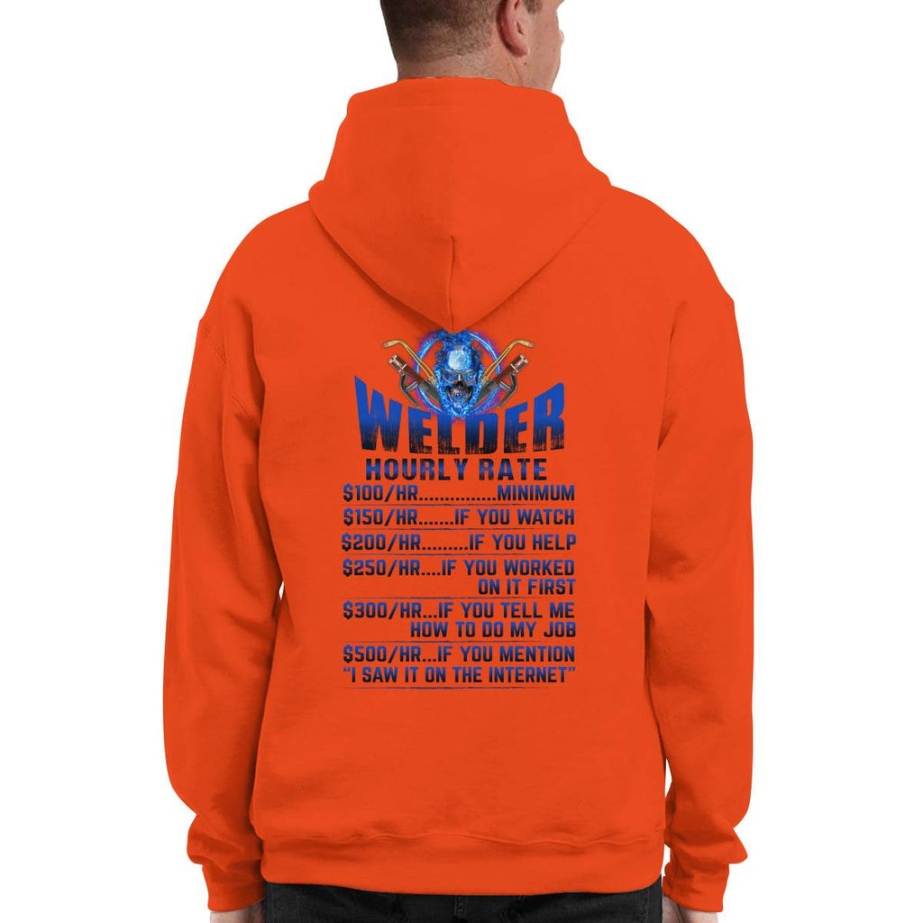 Awesome Hourly Welder Rate-Hoodie - grunx260804-0193