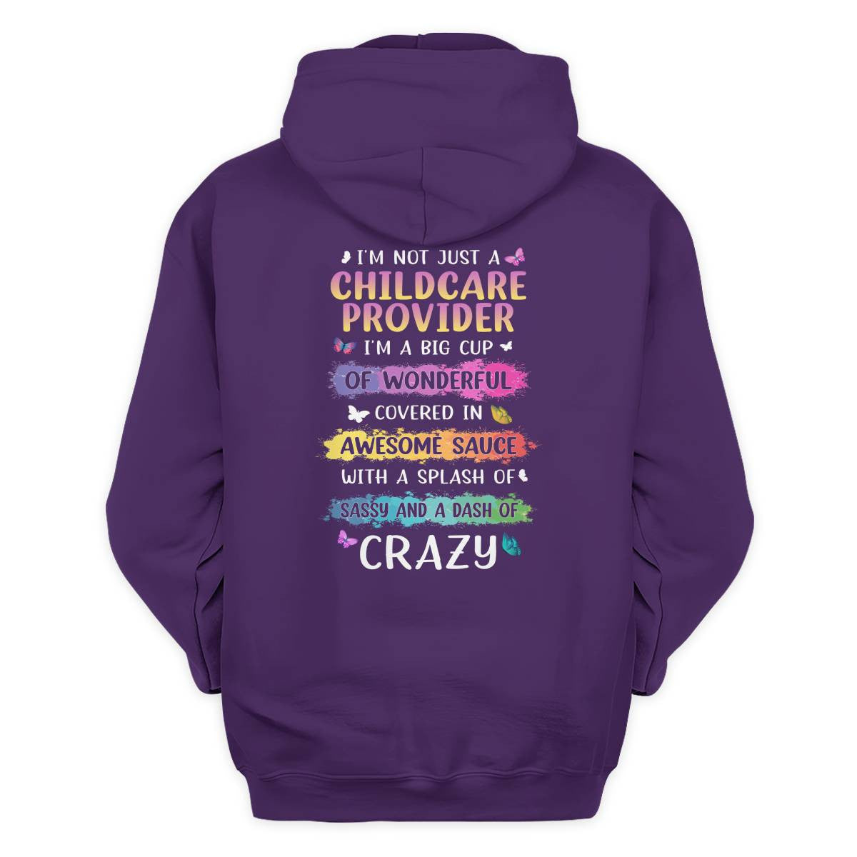 Awesome Childcare Provider-Hoodie-#F140924WOND12BCHPRZ4