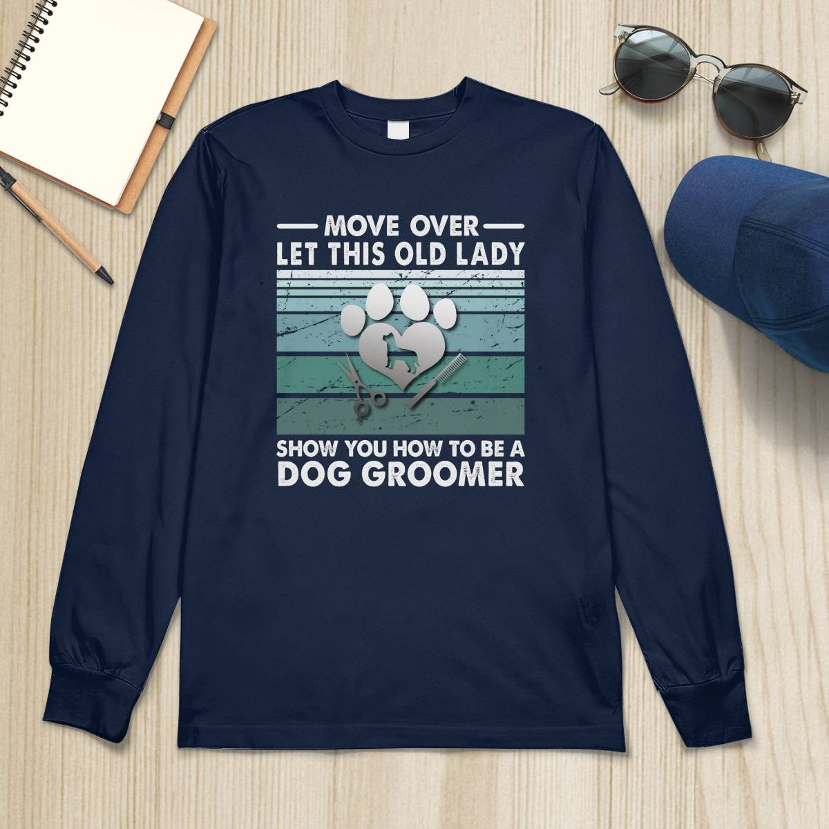 Awesome Dog Groomer-T-Shirt - grunx260804-0035