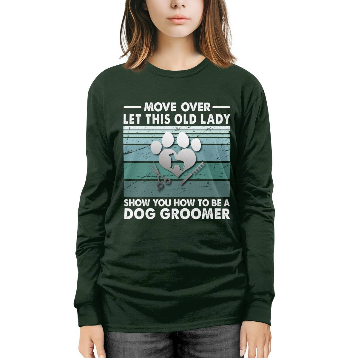 Awesome Dog Groomer-T-Shirt - grunx260804-0035