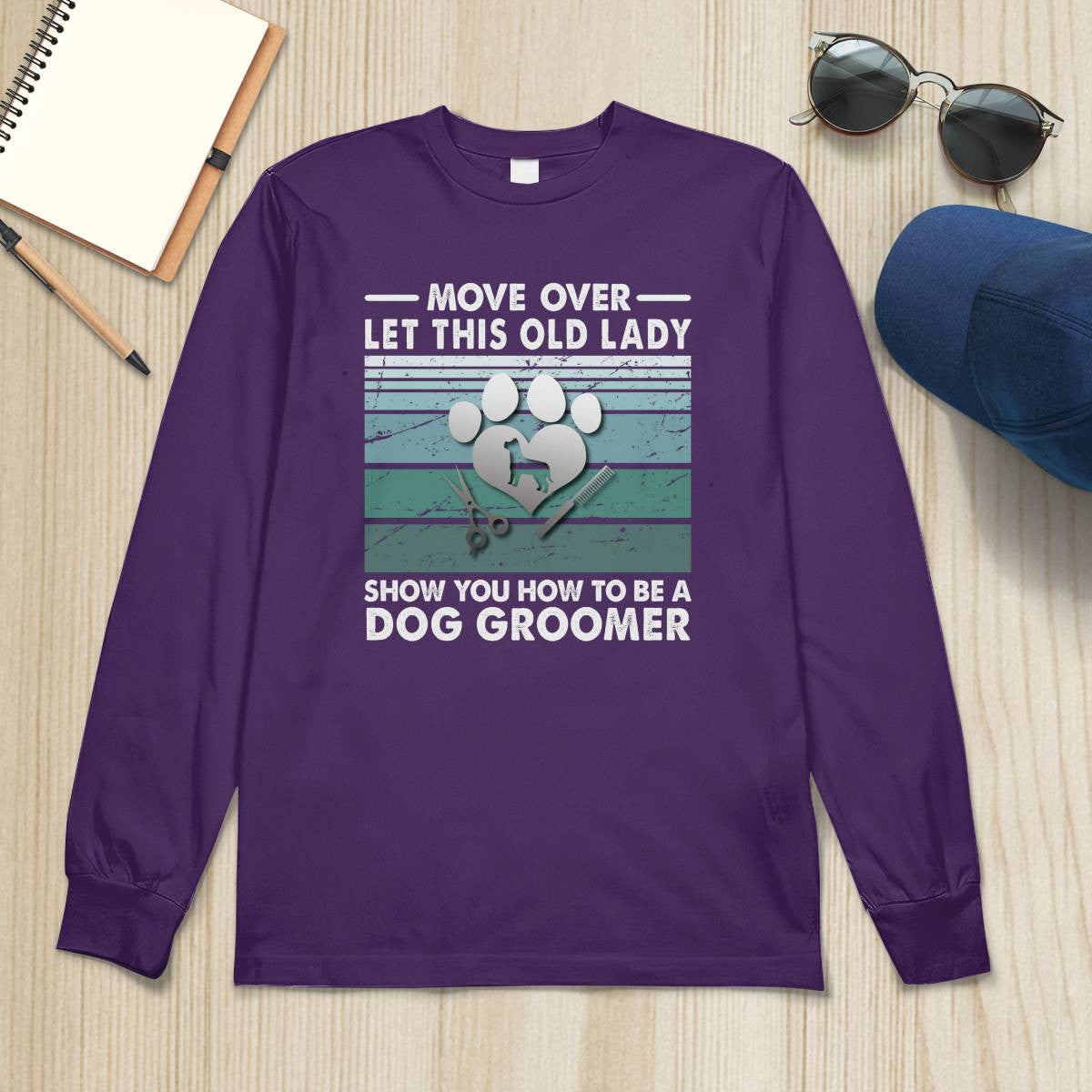 Awesome Dog Groomer-T-Shirt - grunx260804-0035