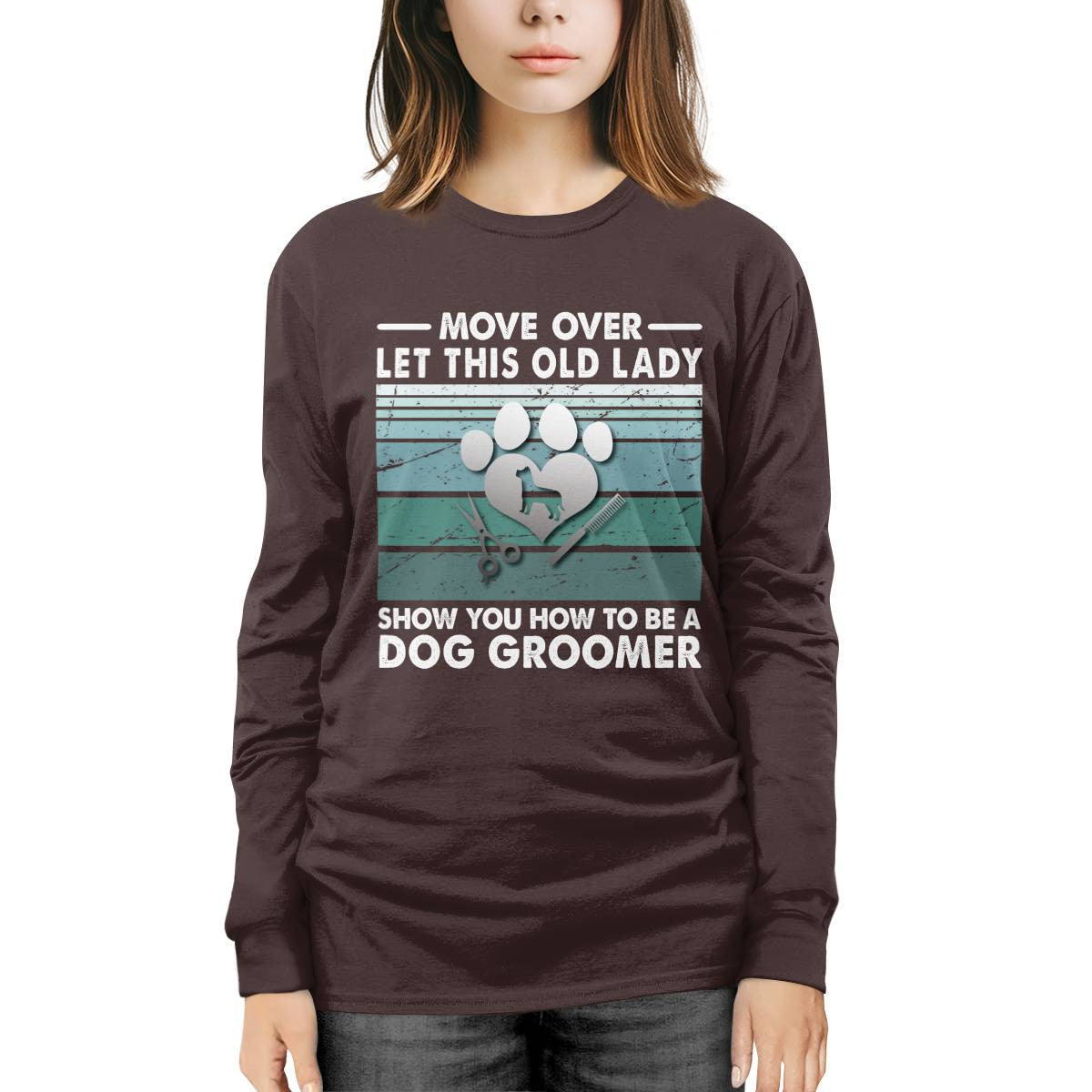 Awesome Dog Groomer-T-Shirt - grunx260804-0035
