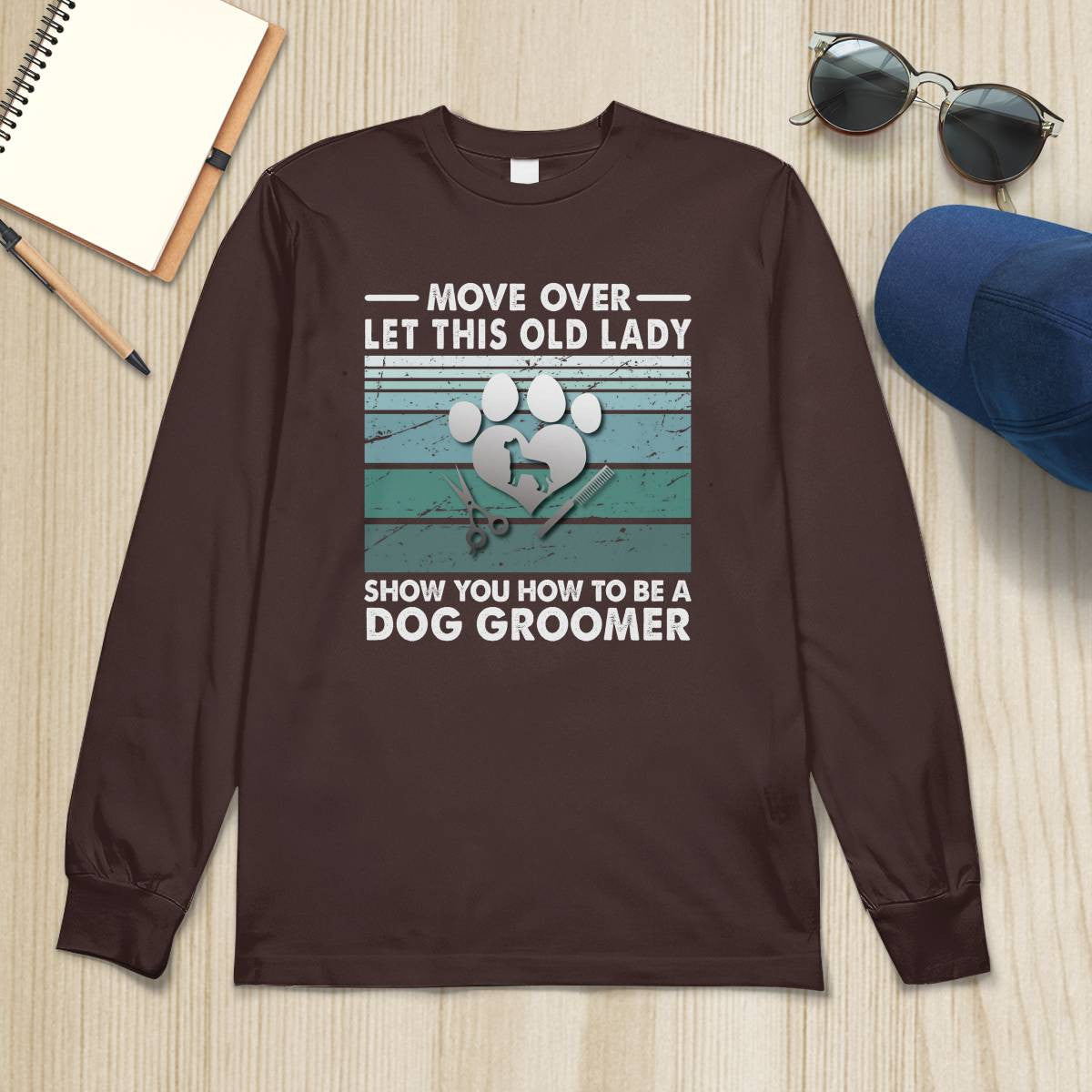 Awesome Dog Groomer-T-Shirt - grunx260804-0035