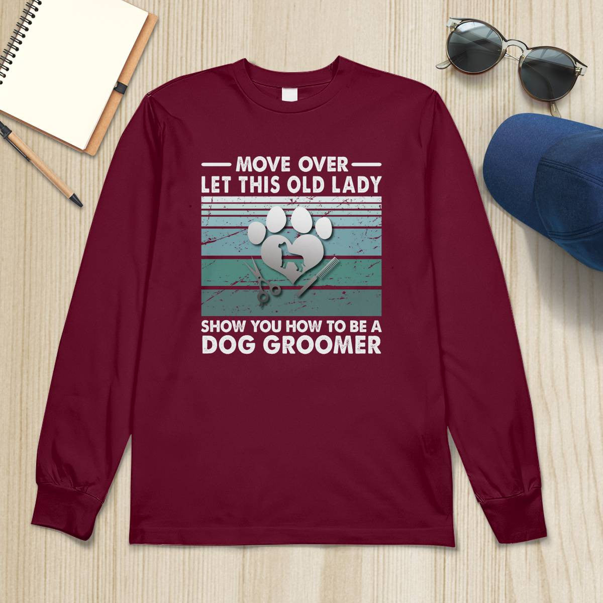 Awesome Dog Groomer-T-Shirt - grunx260804-0035