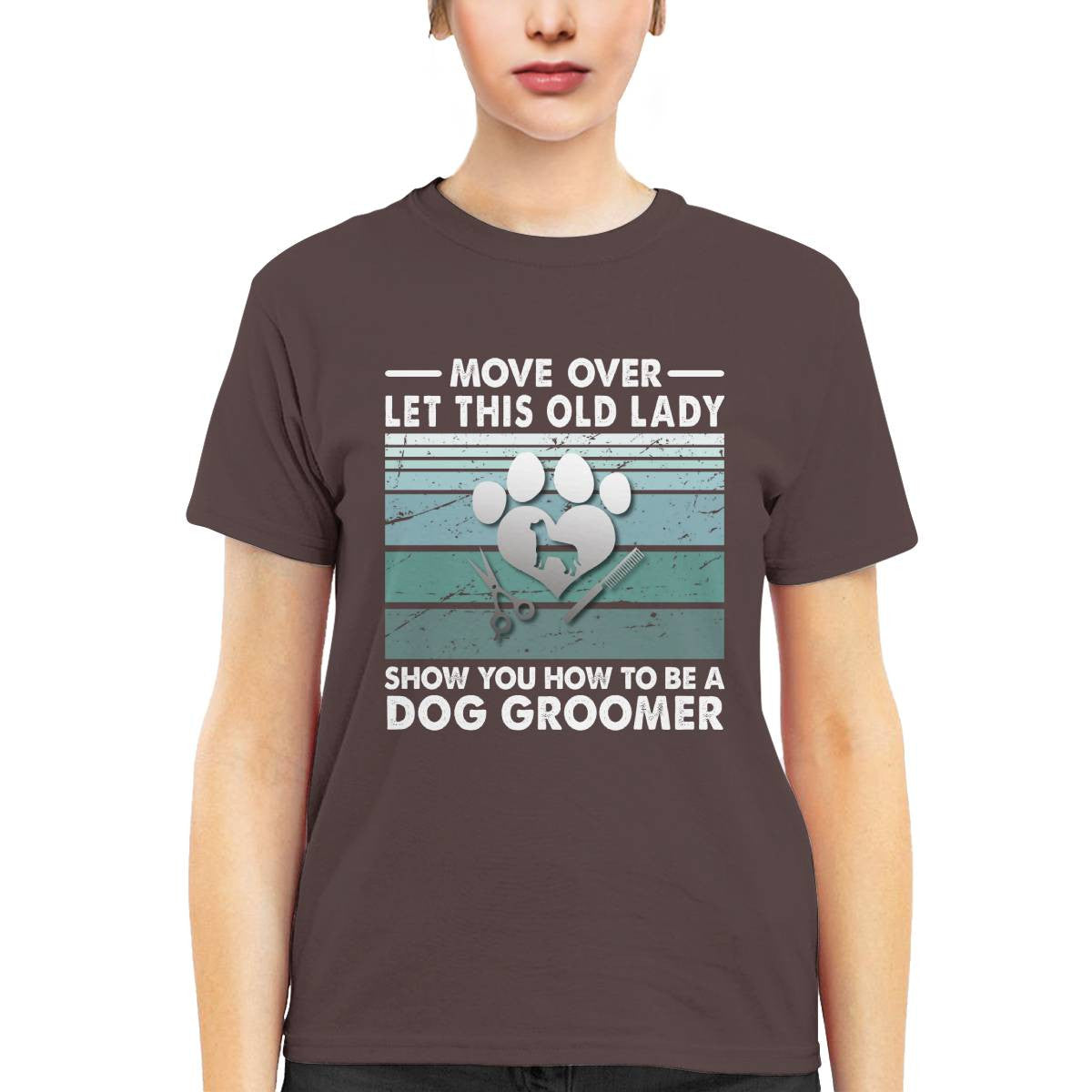 Awesome Dog Groomer-T-Shirt - grunx260804-0035
