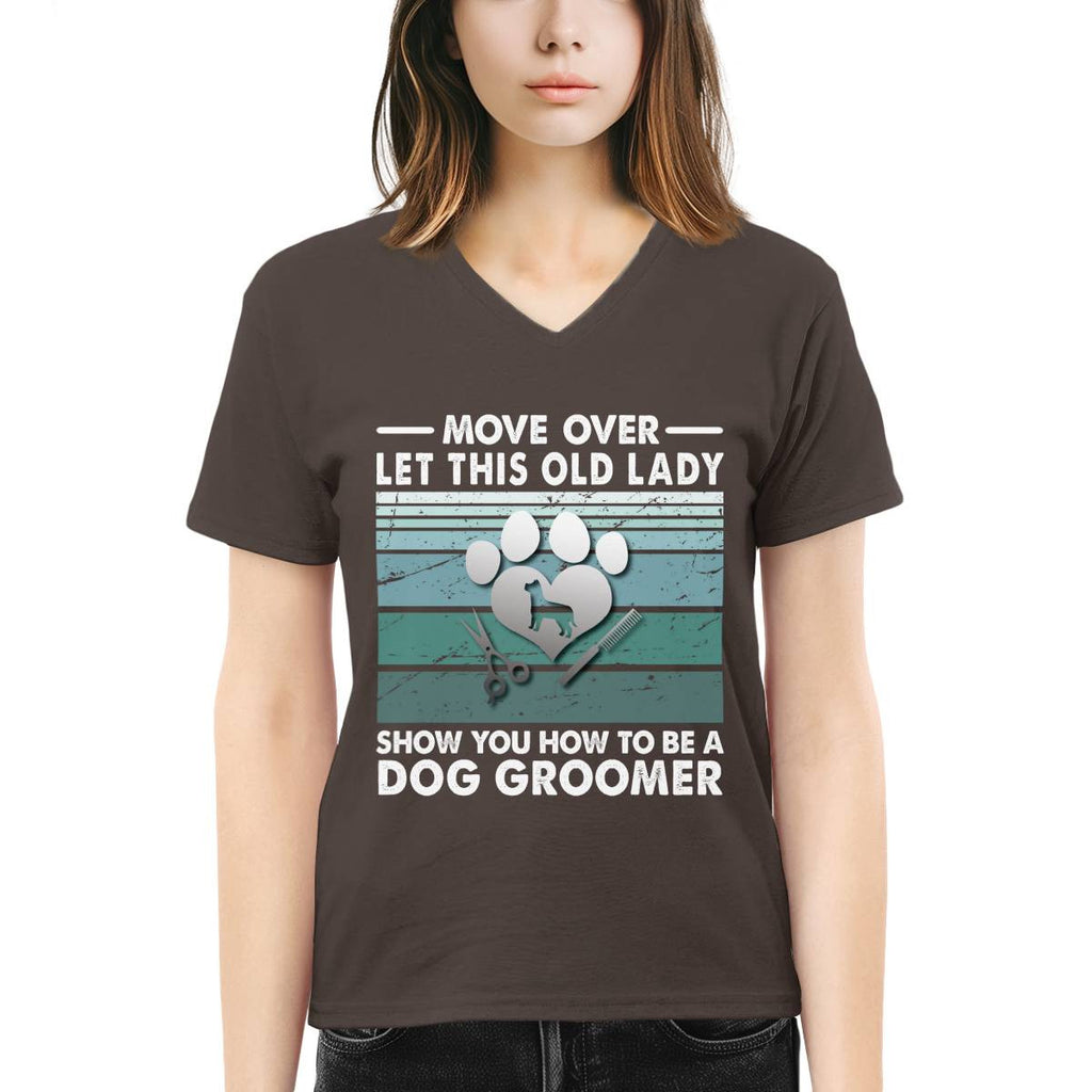 Awesome Dog Groomer-T-Shirt - grunx260804-0035