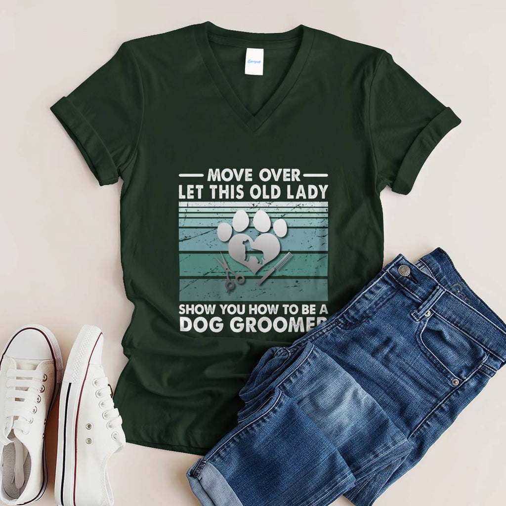 Awesome Dog Groomer-T-Shirt - grunx260804-0035