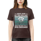 Awesome Dog Groomer-T-Shirt - grunx260804-0035