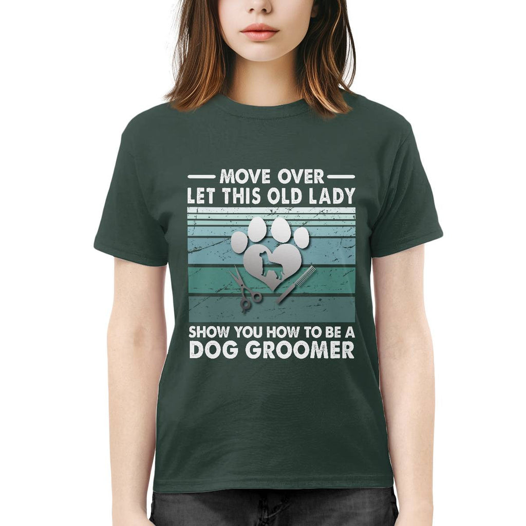 Awesome Dog Groomer-T-Shirt - grunx260804-0035