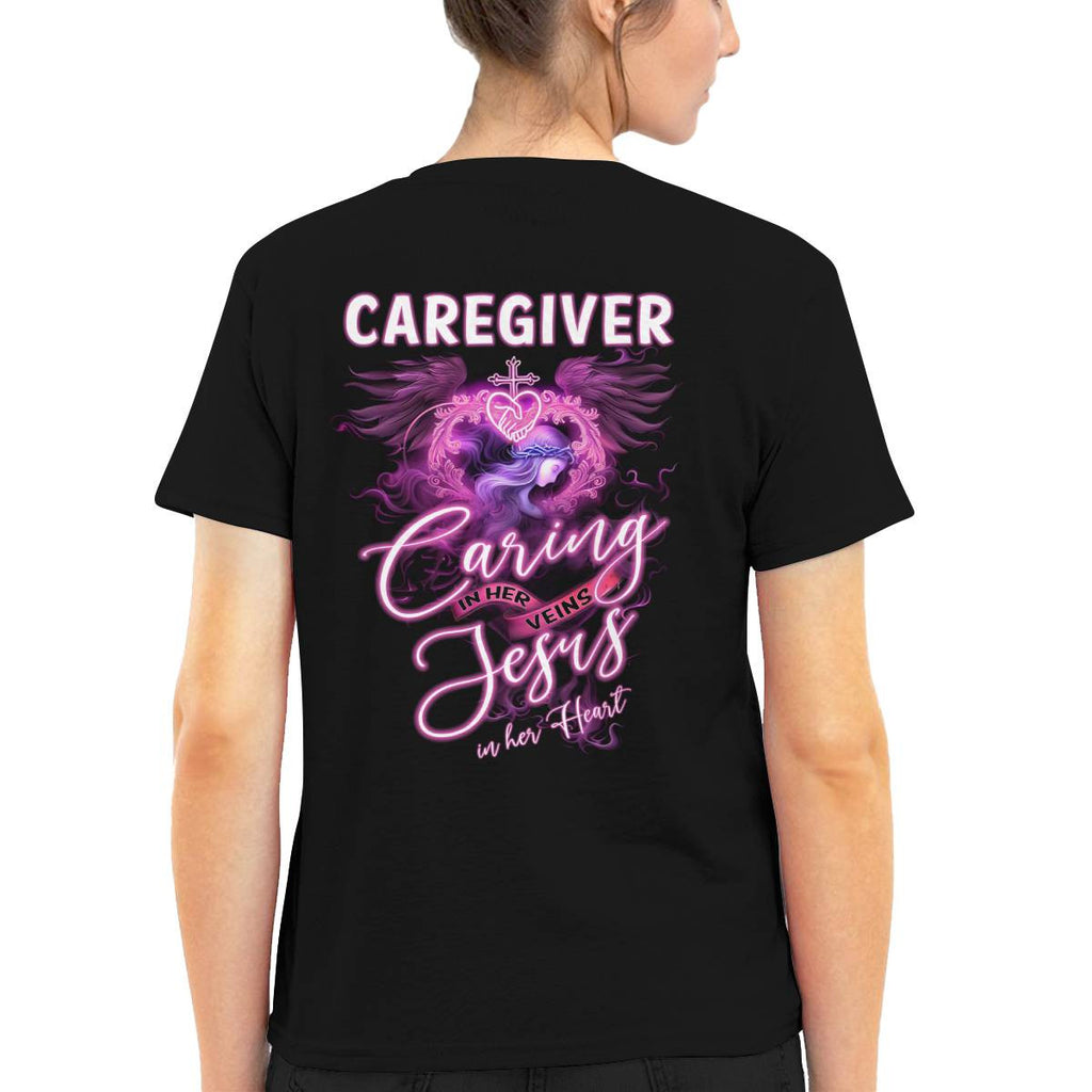 Awesome Caregiver-T-shirt-#F040724HERVEN1BCAREZ8