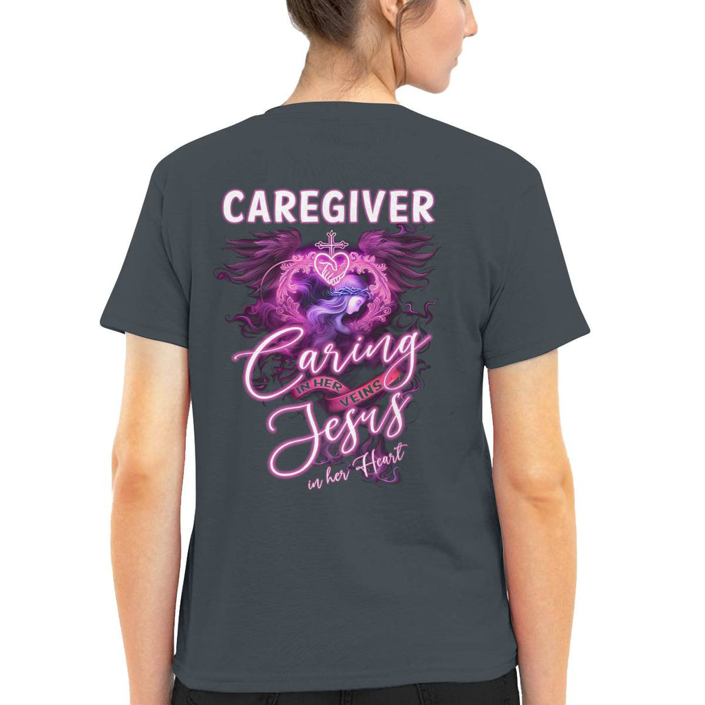 Awesome Caregiver-T-shirt-#F040724HERVEN1BCAREZ8