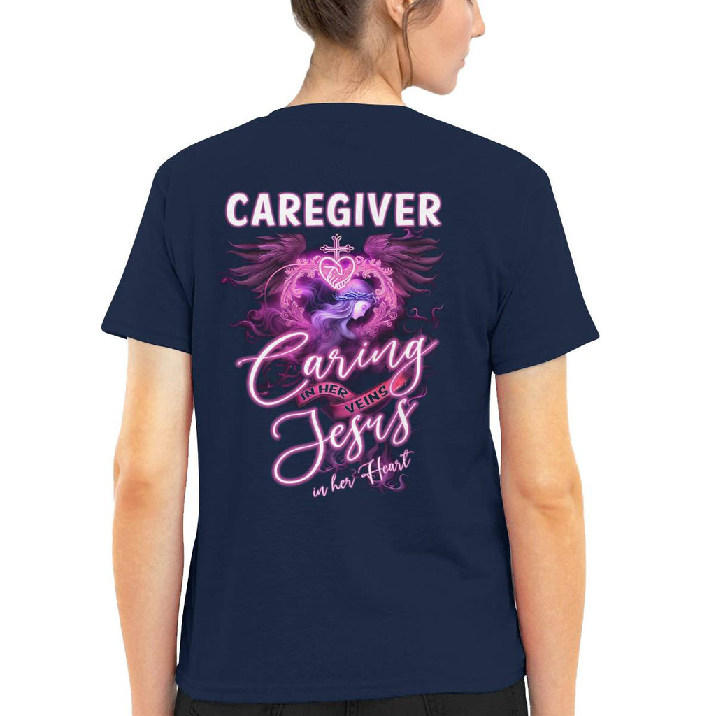 Awesome Caregiver-T-shirt-#F040724HERVEN1BCAREZ8
