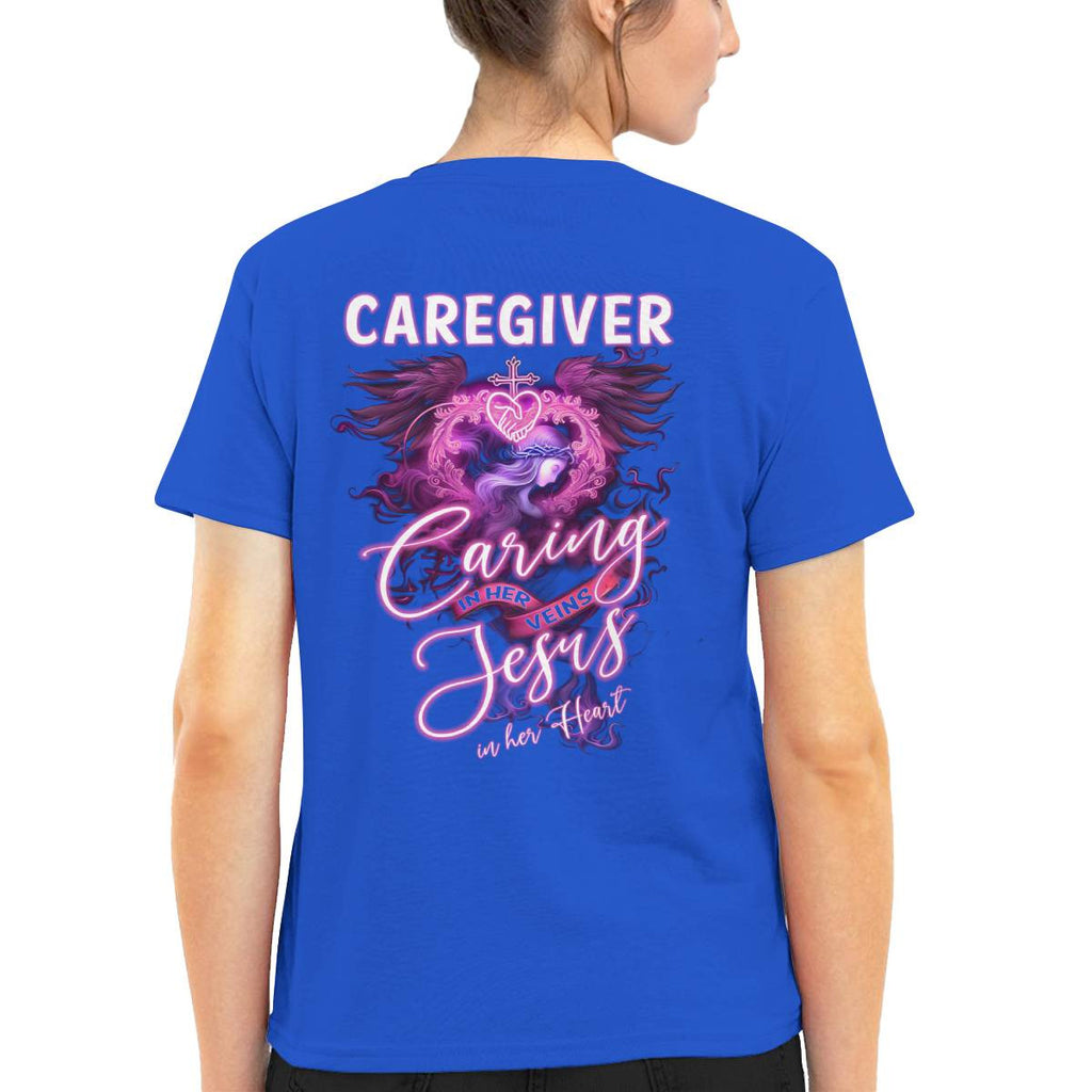 Awesome Caregiver-T-shirt-#F040724HERVEN1BCAREZ8