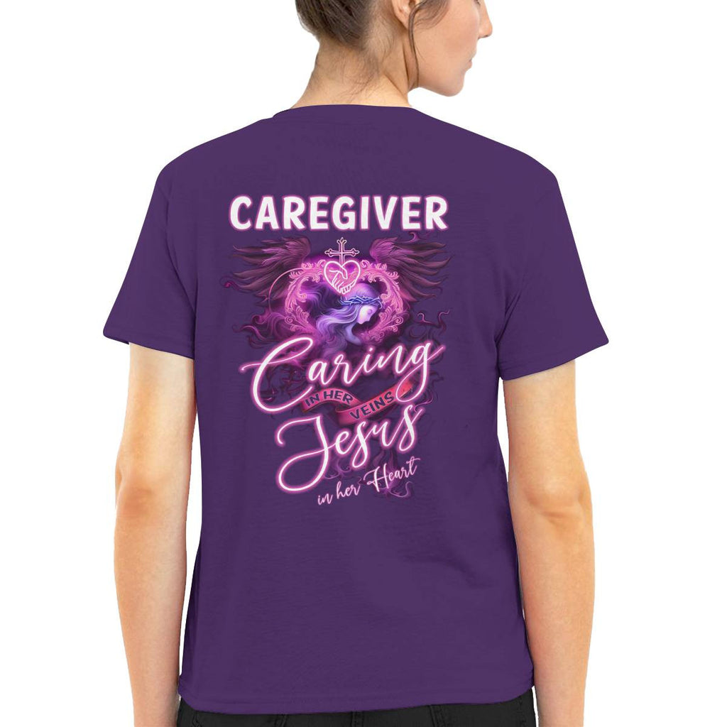 Awesome Caregiver-T-shirt-#F040724HERVEN1BCAREZ8