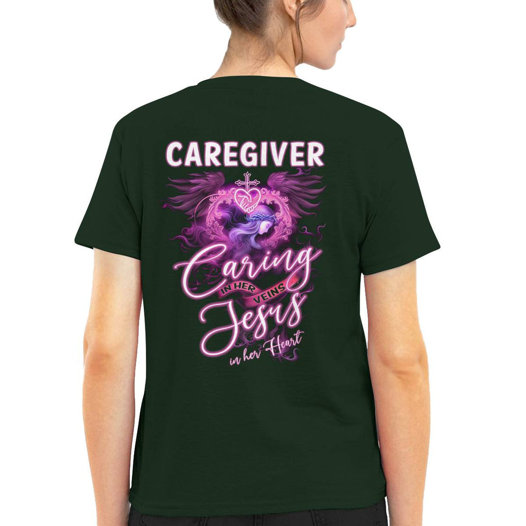 Awesome Caregiver-T-shirt-#F040724HERVEN1BCAREZ8