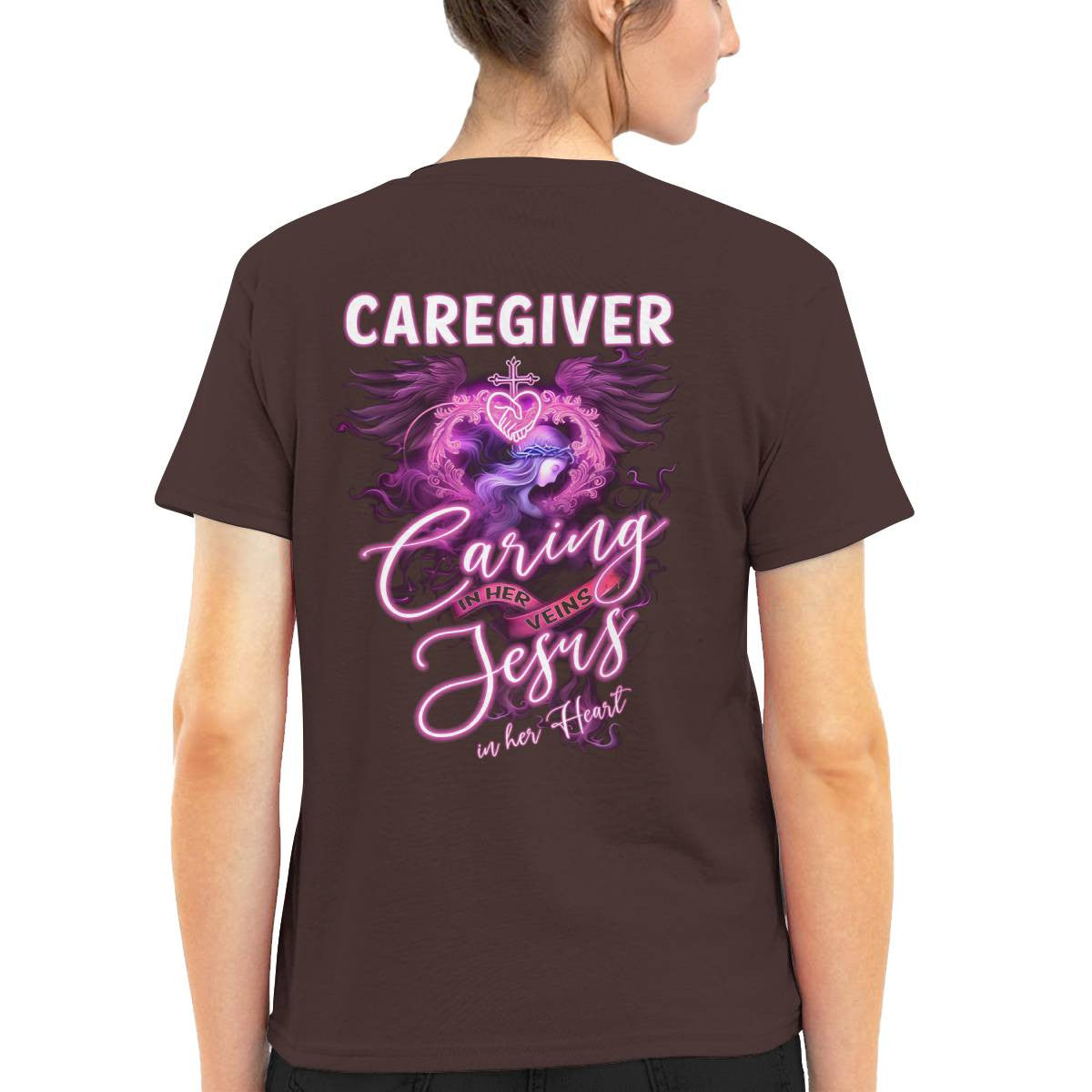Awesome Caregiver-T-shirt-#F040724HERVEN1BCAREZ8