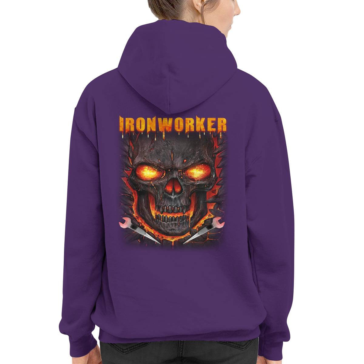 Awesome Ironworker-Hoodie - grunx260804-0290