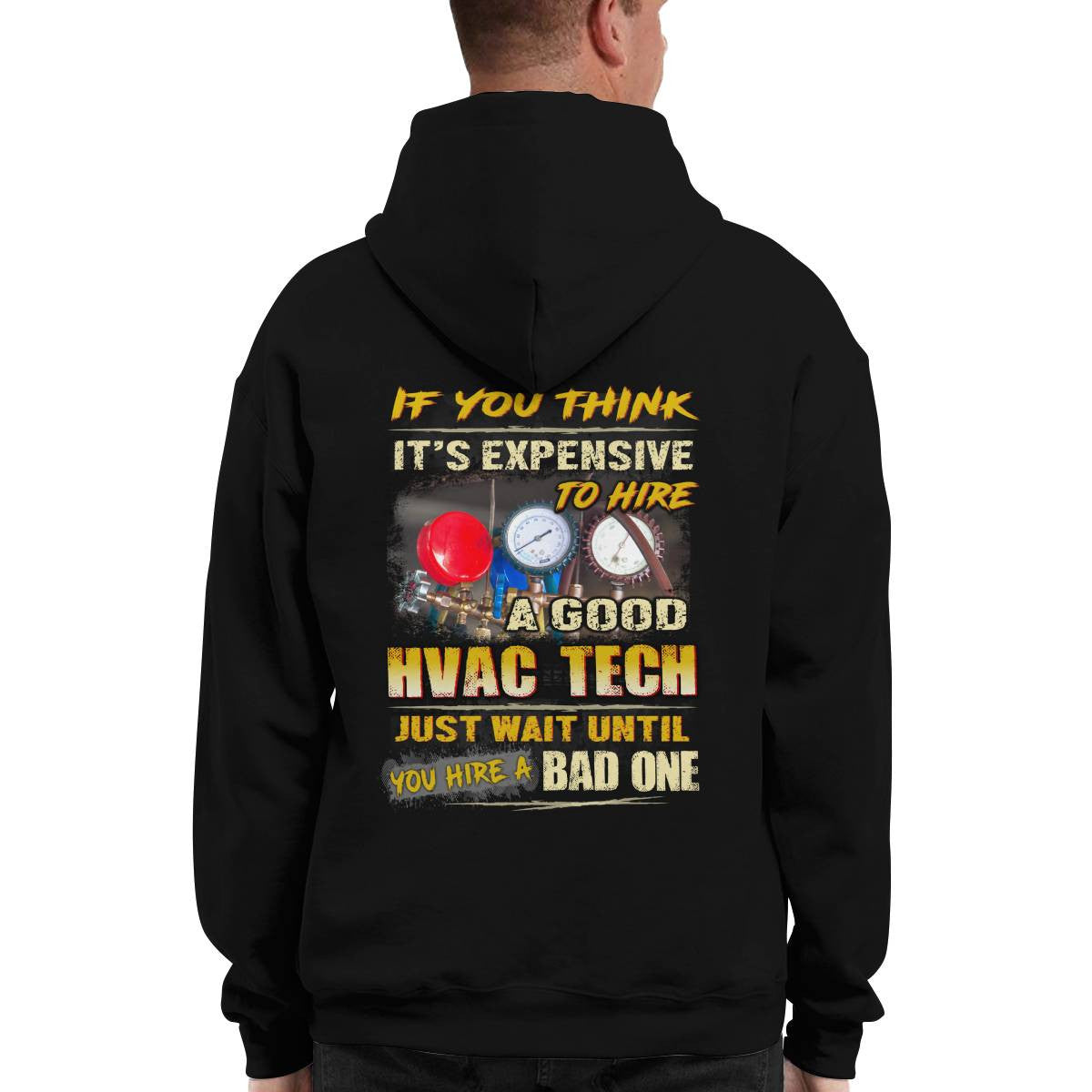 Awesome HVAC Tech-Hoodie - grunx260804-0227