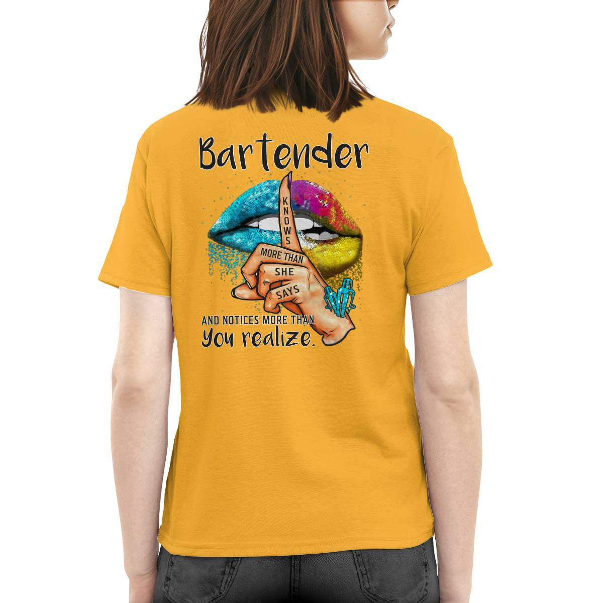 Awesome Bartender -Hoodie - grunx260804-0252