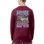 Awesome HVAC Tech-T-shirt - grunx260804-0242
