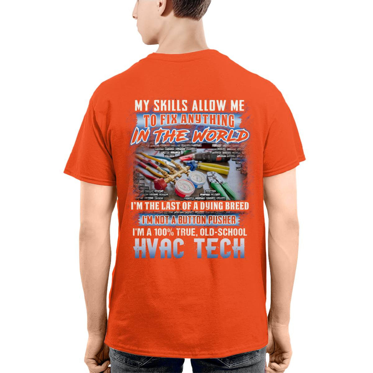 Awesome HVAC Tech-T-shirt - grunx260804-0242
