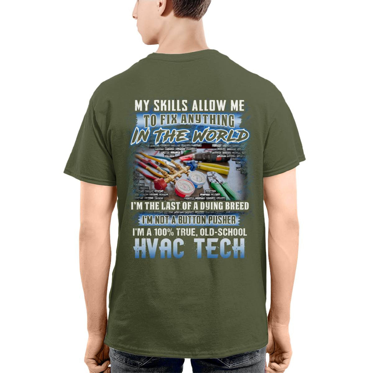 Awesome HVAC Tech-T-shirt - grunx260804-0242