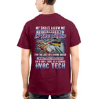 Awesome HVAC Tech-T-shirt - grunx260804-0242