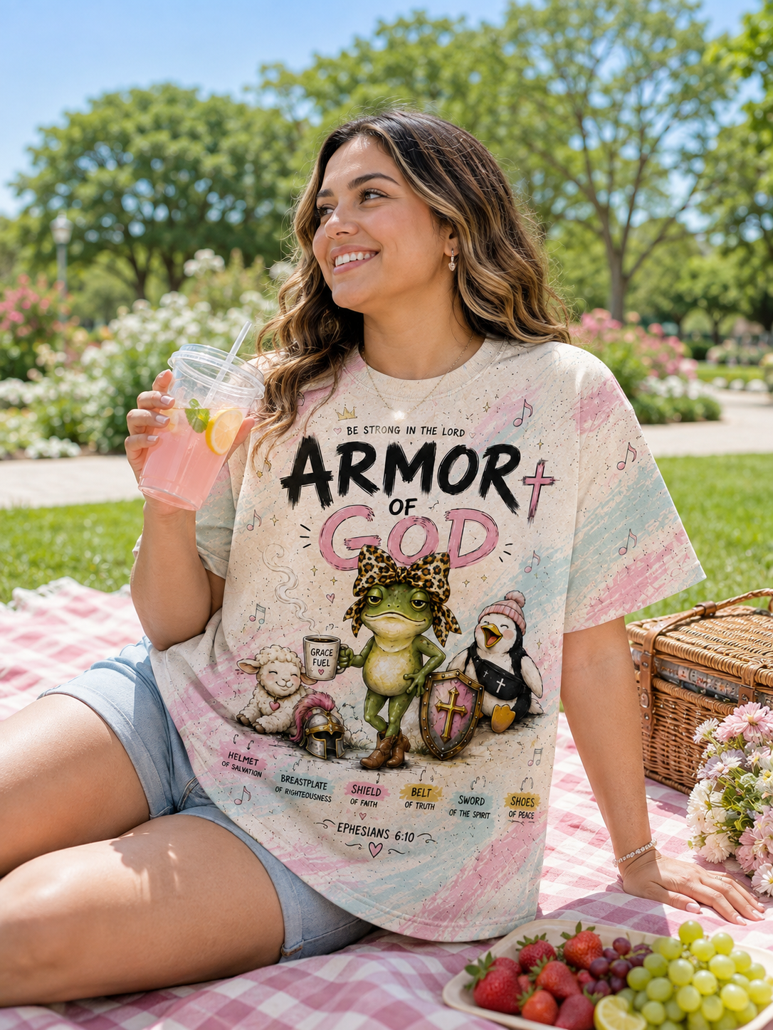 Jesus & His Squad Armor of God T-Shirt | Ephesians 6:10