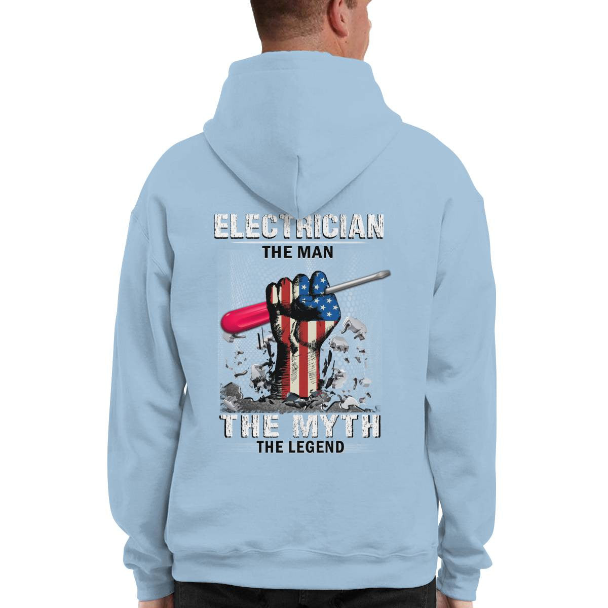 Awesome Electrician-Hoodie - grunx260804-0050