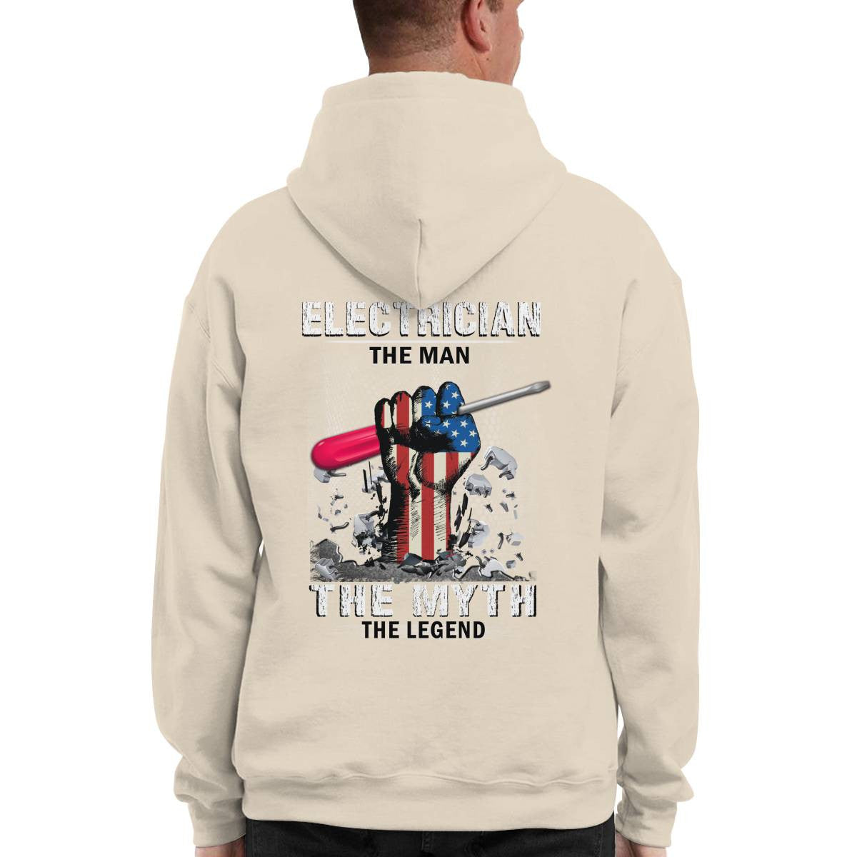 Awesome Electrician-Hoodie - grunx260804-0050