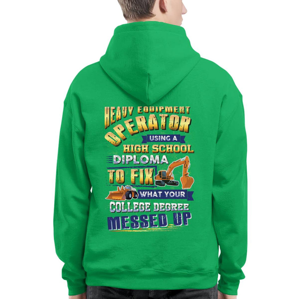 Awesome Heavy Equipment Operator-T-shirt - grunx260804-0186