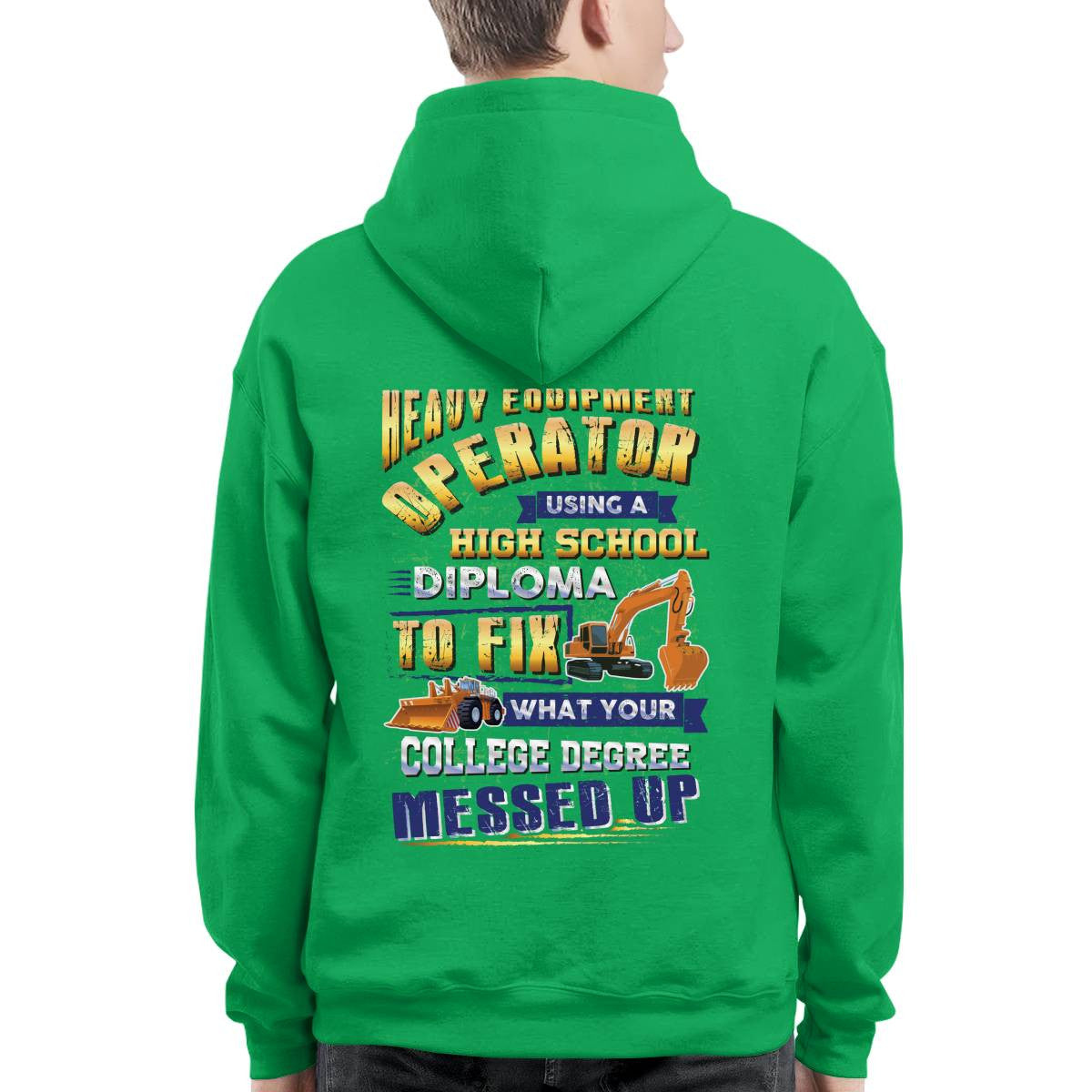 Awesome Heavy Equipment Operator-T-shirt - grunx260804-0186