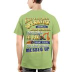 Awesome Heavy Equipment Operator-T-shirt - grunx260804-0186