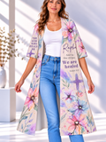Rapha Floral Cross Women's Short-Sleeved Cape