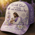 With God All Things Are Possible Classic Cap