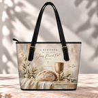Personalized Communion Bread and Chalice Saddle Bag
