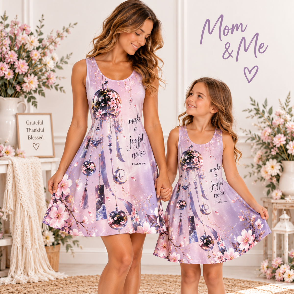 Make A Joyful Noise Dreamcatcher Sleeveless Dress
