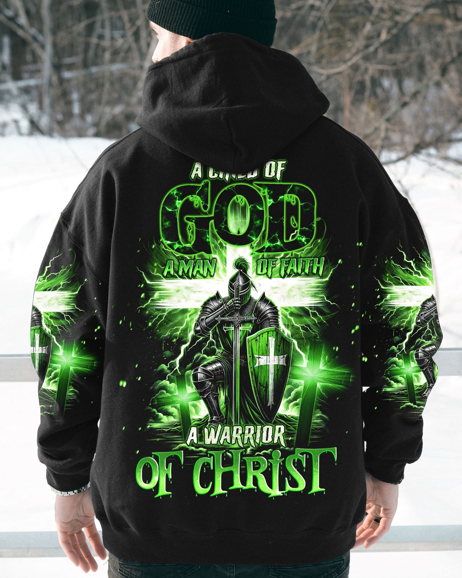 A Warrior Of Christ Men's All Over Print Shirt - Trunx725918