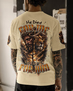 He Died For Me So I Live For Him Men's All Over Print Shirt - Trunx984722