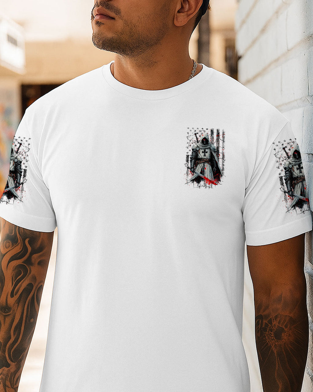 A Warrior Of Christ Men's All Over Print Shirt - Trunx854003