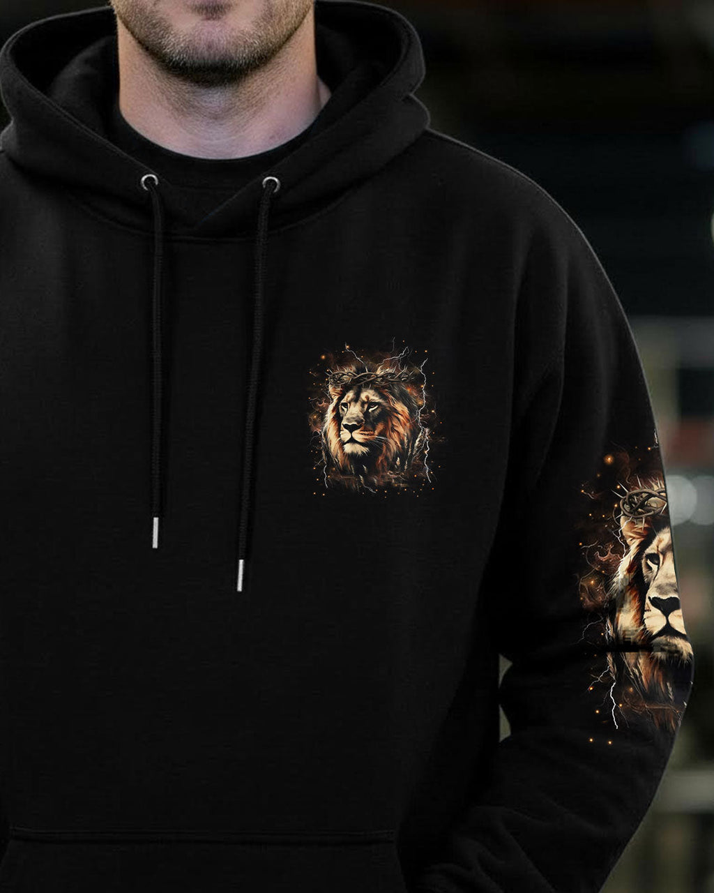 I Can Do All Things Lion Men's All Over Print Shirt - Trunx459873
