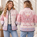 Personalized Biblical Angel Quilted Jacket