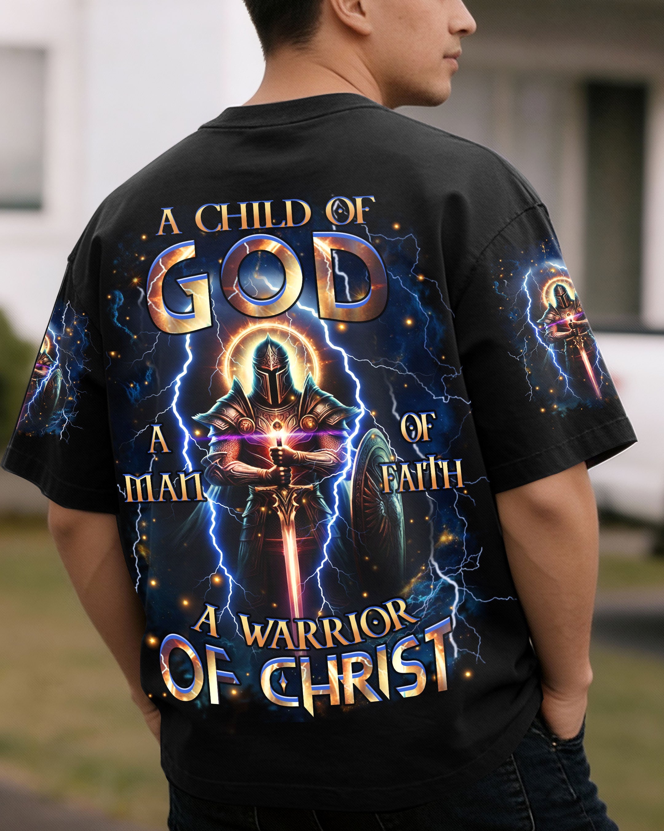 A Warrior Of Christ Men's All Over Print Shirt - Trunx818699